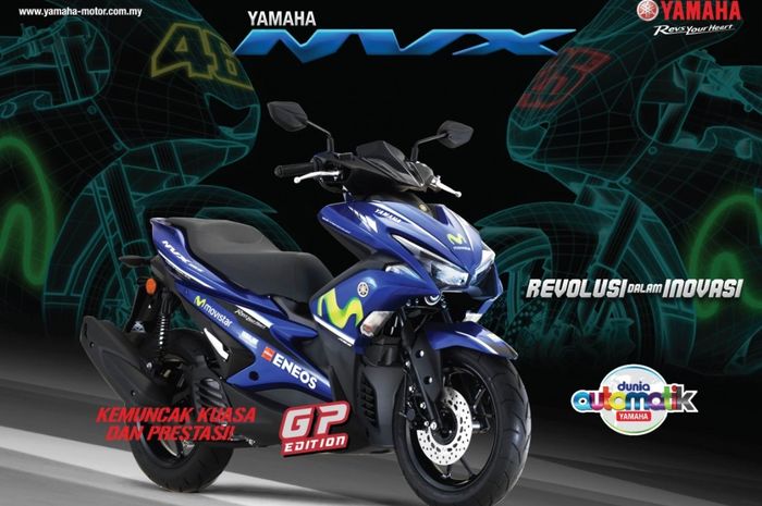 Yamaha Malaysia resmi jual Aeros livery Movistar MotoGP