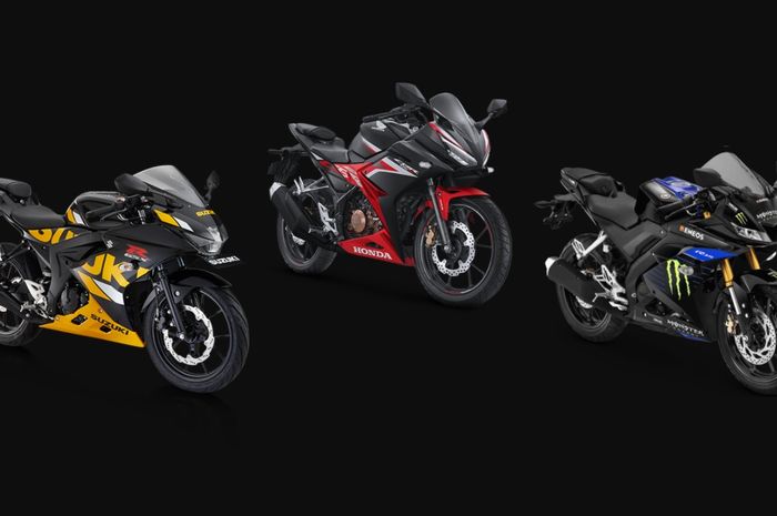 Suzuki GSX-R150, Honda CBR150R, Yamaha All New R15
