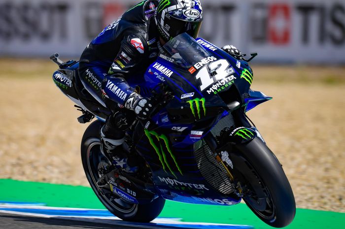 Maverick Vinales kuasai sesi warm up MotoGP Spanyol 2021
