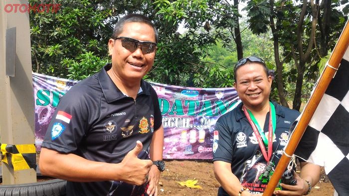 Letjend TNI AM Putranto (kiri) akan maju mencalonkan diri menjadi ketua umum IMI Pusat