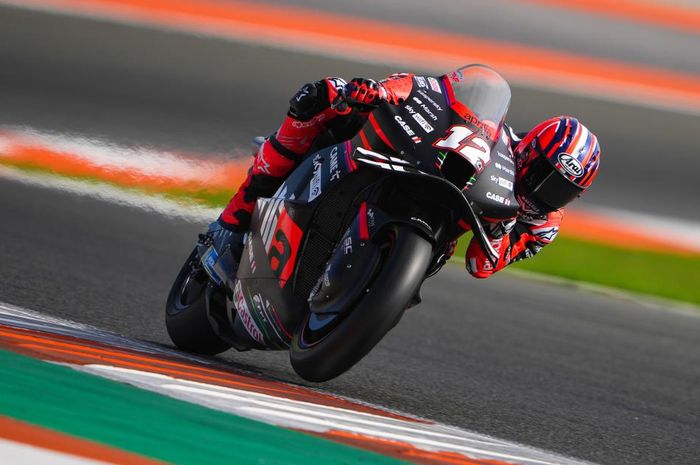 Bakal didampingi mantan kepala teknisi Suzuki, Maverick Vinales kian optimis dengan kekuatan motor Aprilia di MotoGP 2023