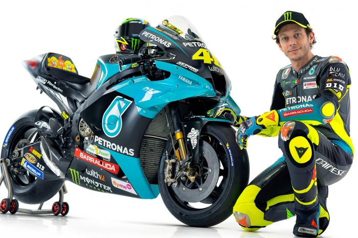 Petronas yamaha bertahan dengan pabrikan Yamaha, Tim milik Valentino Rossi bakal gandeng pabrikan lain di MotoGP 2022?