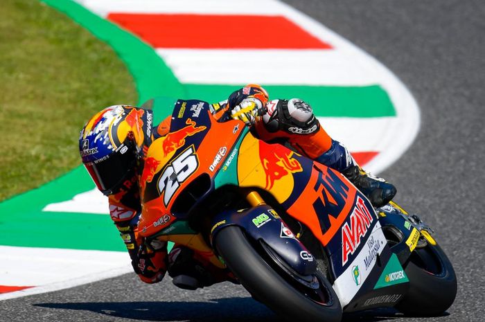 Hasil FP3 Moto2 Italia 2021: Raul Fernandez pecahkan rekor, sementara pembalap 'Tim Indonesia' tembus 5 besar