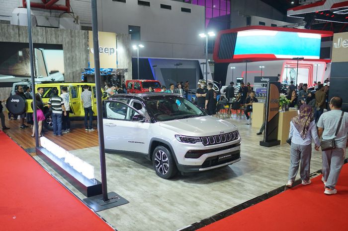 Booth Jeep di IIMS 2023