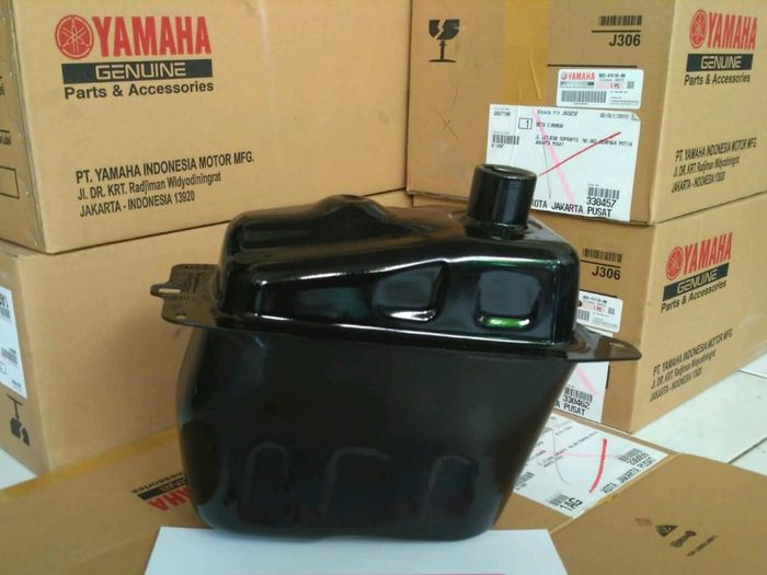 Kapasitas tangki Yamaha AEROX 8 Liter buatan Razan