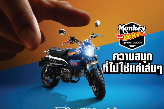 Honda Monkey 125 Edisi Hot Wheels