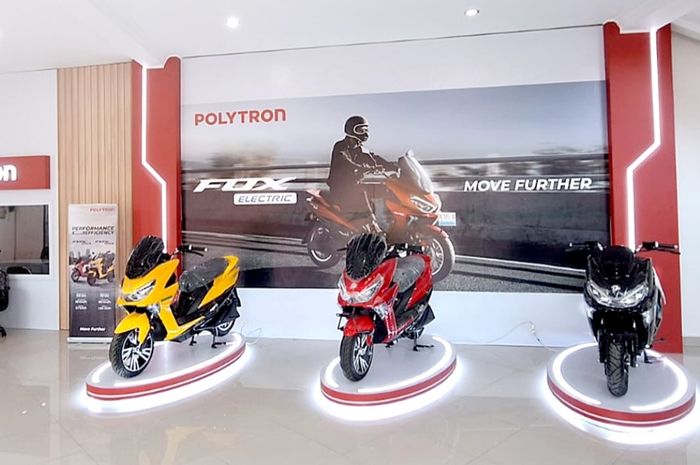 (ilustrasi) dealer motor listrik Polytron