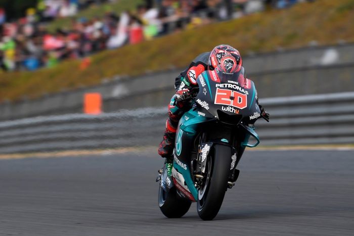 Meski masih merasakan cedera, Fabio Quartararo bikin bangga Petronas Yamaha SRT di Sepang