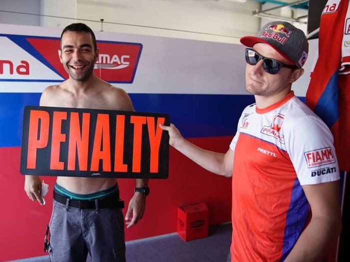 Danilo Petrucci dan Jack Miller, satu-satunya tim satelit di tes privat MotoGP Aragon
