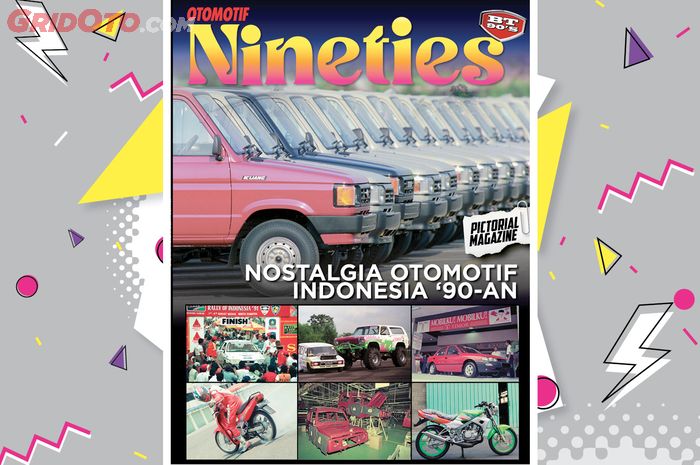 Majalah Otomotif Nineties Pictorial Magazine