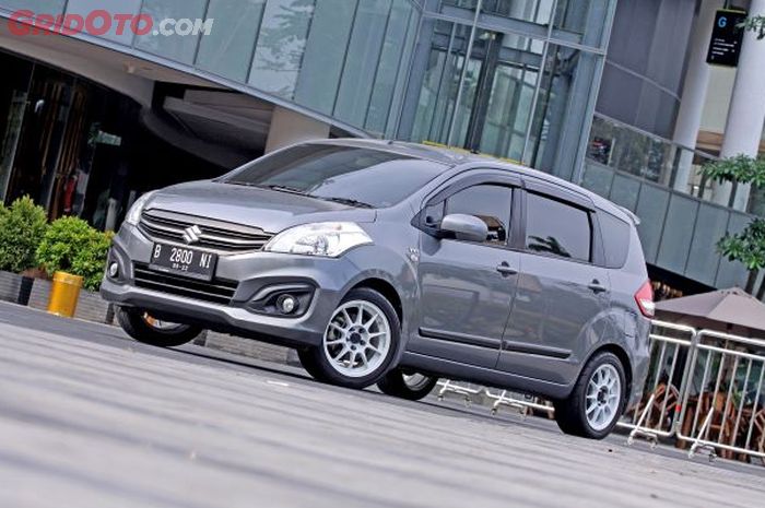 Modifikasi Suzuki Ertiga GL milik Bonny, part-part yang dipakai berkelas