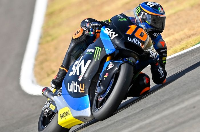 Luca Marini tercepat di FP2 Moto2 Spanyol