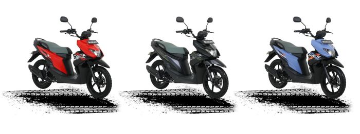 Pilihan warna Suzuki Nex Crossover