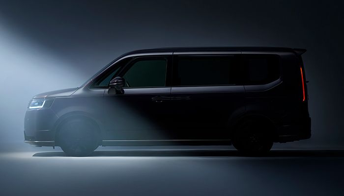 Foto teaser Honda Step WGN yang akan hadir di Jepang 2022 mendatang.