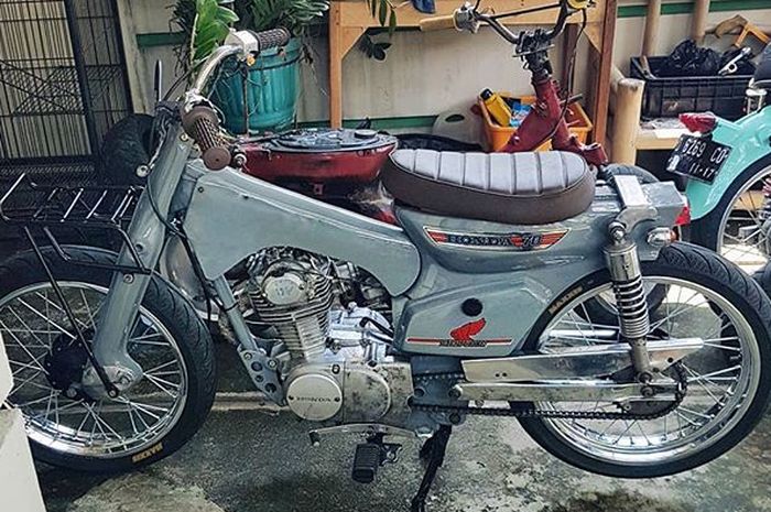 Honda Super Cub C70 Streetcub pakai mesin unik