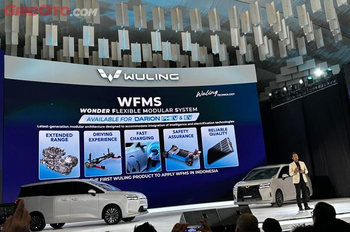 Untuk pertama kalinya teknologi WFMS diterapkan di Indonesia pada Wuling Darion