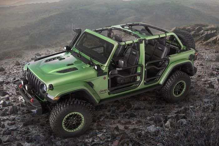 Jeep Wrangler Rubicon hasil modifikasi Mopar