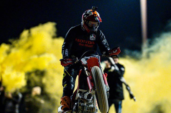 Luca Marini raih kemenangan perdana dengan motor Honda