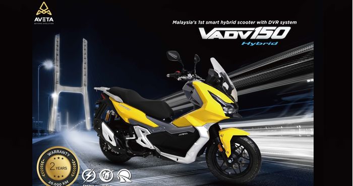 Desain Aveta VADV150 mirip Honda ADV 150