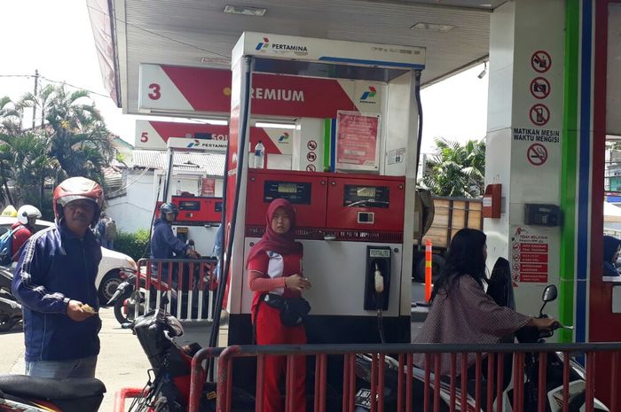 Ilsutrasi SPBU Pertamina