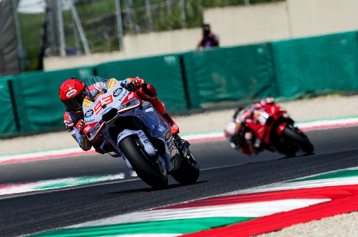 Marc Marquez malah bersyukur mendapat sorakan penonton di MotoGP Italia 2024