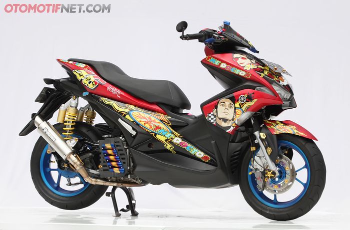 Yamaha Aerox 155 Best Decal Customaxi Yamaha 2018 Yogyakarta