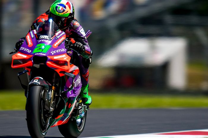Franco Morbidelli akhirnya meraih hasil positif di sprint MotoGP Italia 2024