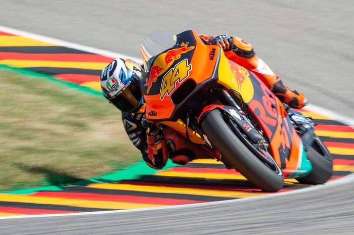 Pole Espargaro menjadi yang tercepat di sesi warm-up MotoGP Jerman