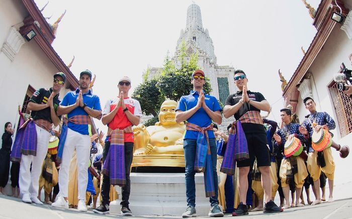 para pembalap MotoGP di Thailand