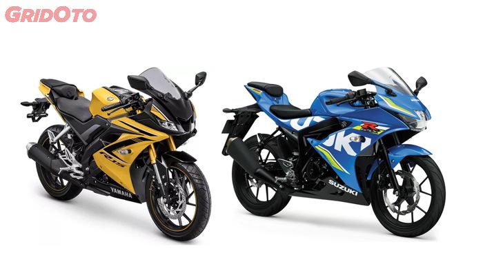 Yamaha All New R15 dan Suzuki GSX-R150