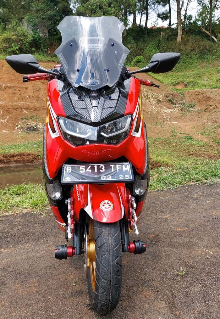 All New Yamaha NMAX tampilan depan makin keren