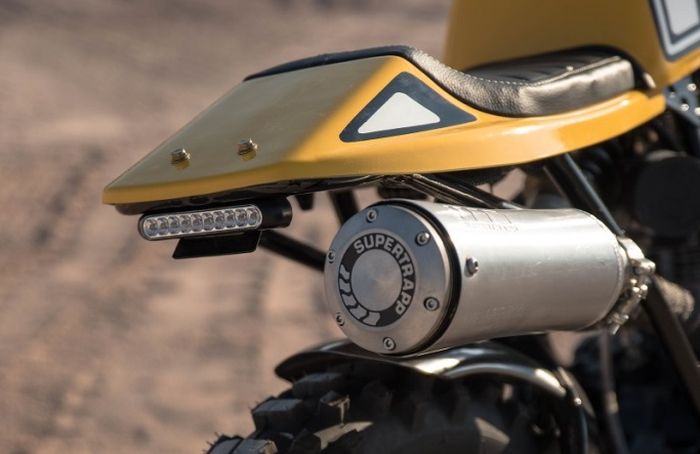 Yamaha XT550 1982 kustom tracker dari The Rice Eaters Garage, dilansir oleh www.specialgarage.com