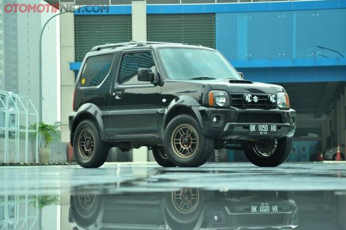 Modifikasi Suzuki Jimny JB43, dibikin jangkung