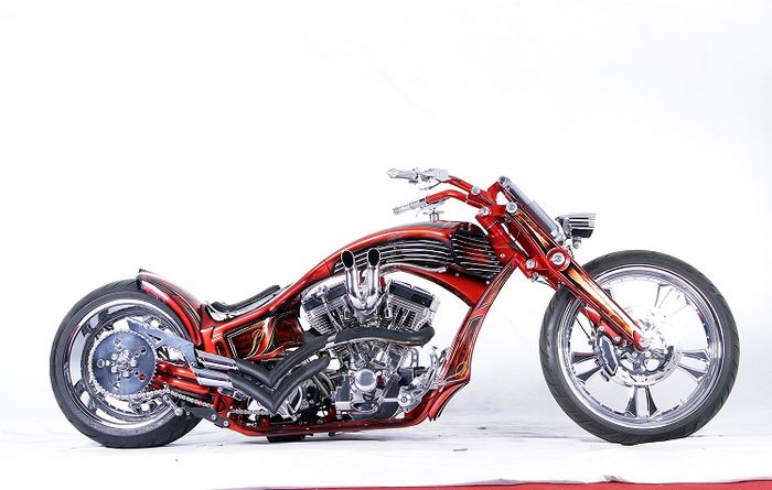 Modifikasi Harley-Davidson Evolution 2016 Extreme Pro Street 