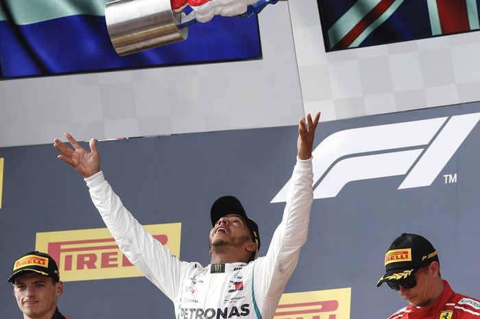 Lewis Hamilton di F1 Prancis 2018