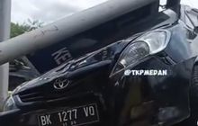 Toyota Innova Hantam Tiang GT Tebing Tinggi, Ternyata Ini Penyebabnya