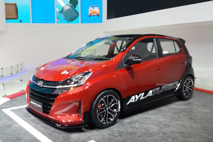 Mobil konsep Ayla Turbo di GIIAS 2018