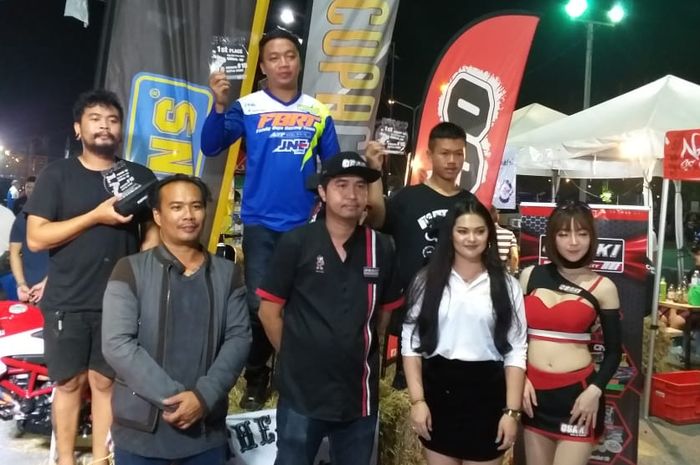 Wawan Tembong kuasai dua kelas yang dipentas di Burapa Battle Stunt 2019