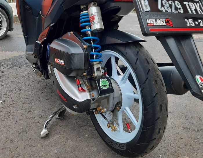 CVT dan kaki-kaki Honda Vario 150 milik Dimsim