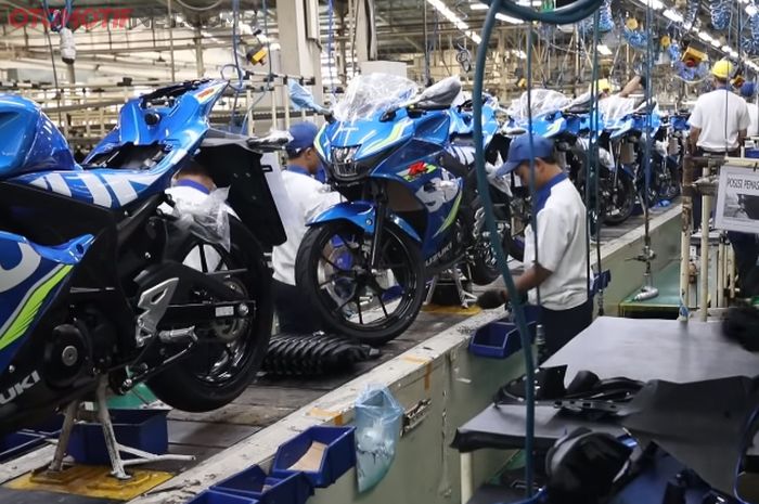 Pabrik perakitan motor Suzuki Indonesia