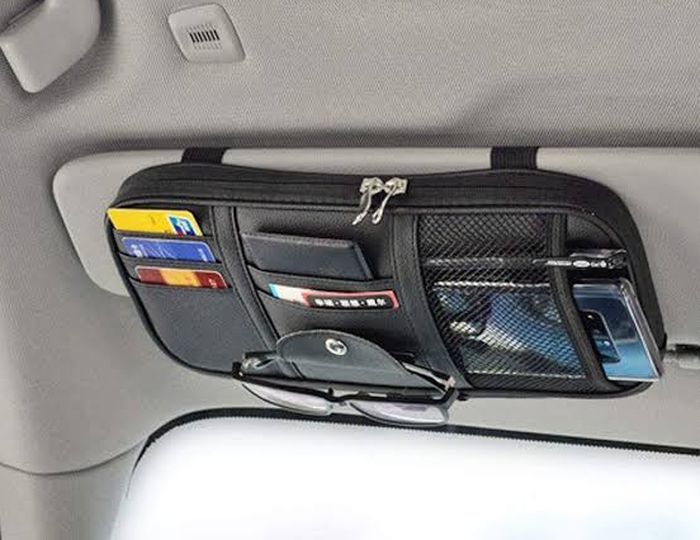 Aksesori Sun Visor Organizer Holder