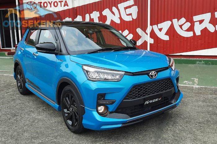 Harga Toyota Raize tahun 2022 bekas