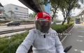 Ngaku Punya Bekingan Polisi, Pengendara Aerox Ini Buang Kertas Tilang