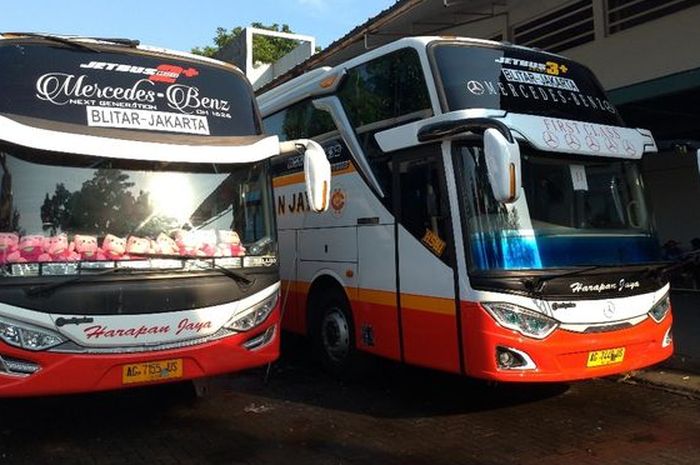 ilustrasi bus eksekutif