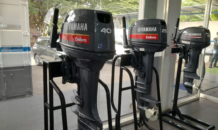 Mesin tempel yang disediakan oleh dealer Yamaha Selecta Motor