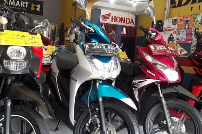 Ilustrasi dealer motor bekas