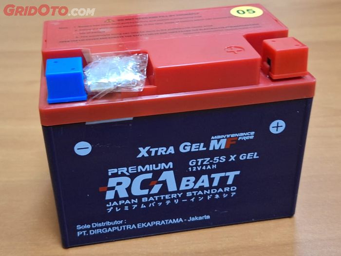 Selain aki kering atau maintenance free, RCA Batt juga menyediakan aki dengan teknologi Gel.