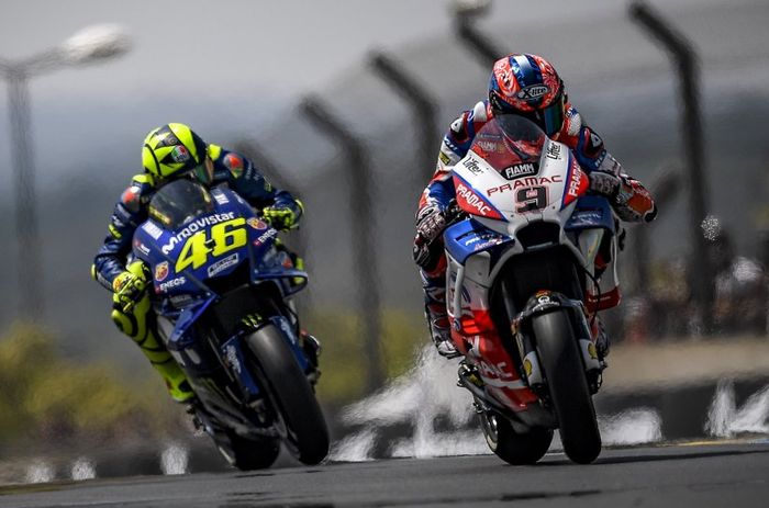 Danilo Petrucci raih podium kedua di MotoGP Prancis, unggul dari Jorge Lorenzo yang belum podium sekalipun