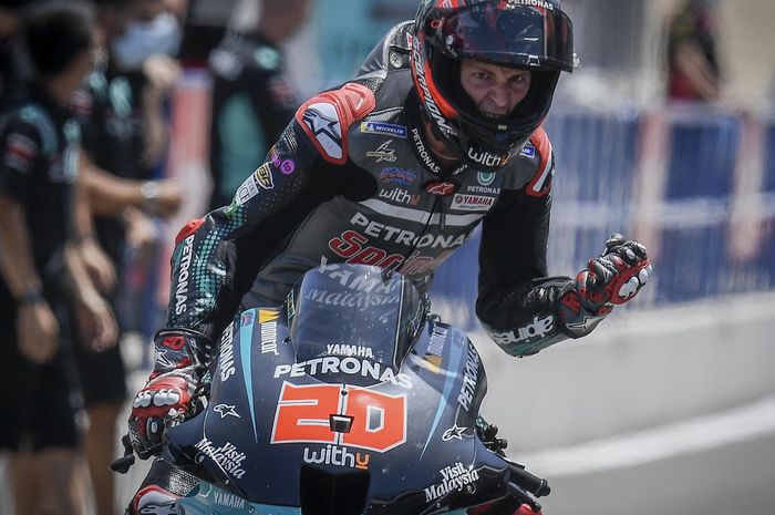 Meski berhasil menang di balapan MotoGP Spanyol 2020, Fabio Quartararo belum puas dengan performa motor Yamaha