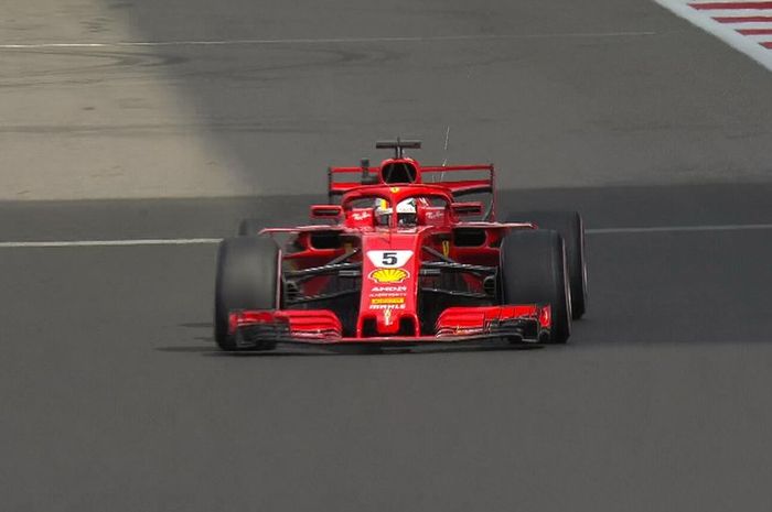 Sebastian Vettel menjadi yang tercepat di FP1 Rusia